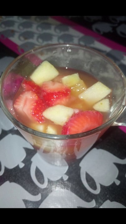 Salade de fraises et ananas #R.S.R. (N°28)