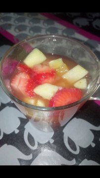 Salade de fraises et ananas #R.S.R. (N°28)