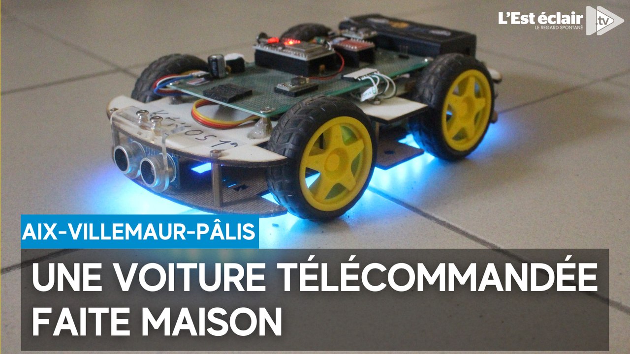 Au fab lab de la MJC d’Aix-Villemaur-Pâlis, ils créent des voitures télécommandées, de A à Z