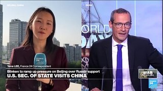 Blinken back in China seeking pressure but also stability