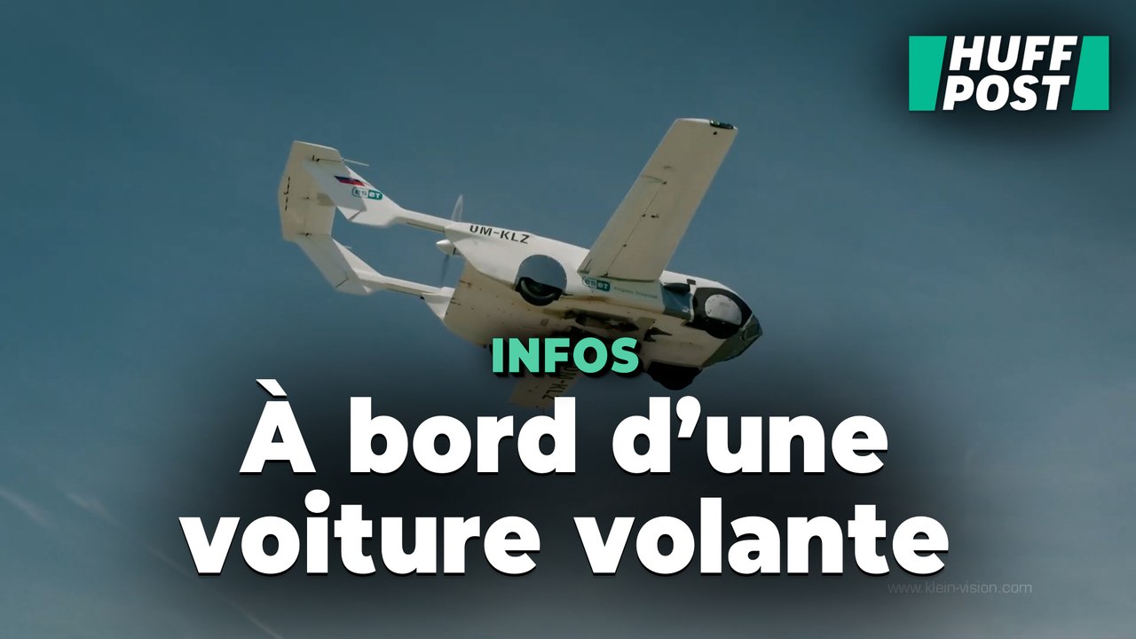 Jean-Michel Jarre est le premier passager de cette voiture volante