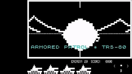 Armored Patrol - TRS-80