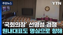 '국회의장' 연일 선명성 경쟁...원내대표도 '명심 교통정리'? / YTN