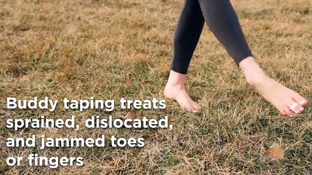 Time to Buddy Up: Jammed, Sprained, or Broken Toe Treatment Without the Hassle of Tape