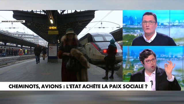 L'Etat achète-t-il la paix sociale avec les cheminots ? Vif débat entre Olivier Dartigolles et Kevin Bossuet