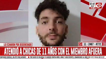 Aberrante: mozo pervertido atendió a nenas con el pene al aire libre