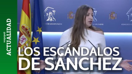 Los escándalos que giran alrededor de Pedro Sánchez