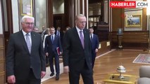 Cumhurbaşkanı Erdoğan, Almanya Cumhurbaşkanı Steinmeier ile görüştü