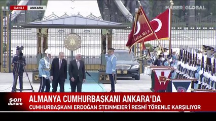 Almanya Cumhurbaşkanı Steinmeier Ankara'da!