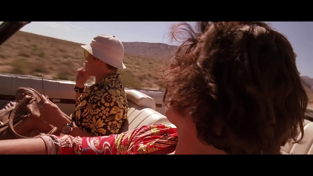 Die verrückte Fahrt im Auto von "Fear and Loathing in Las Vegas"
