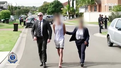 Download Video: Australia, 7 arresti per terrorismo dopo l'attacco a un vescovo