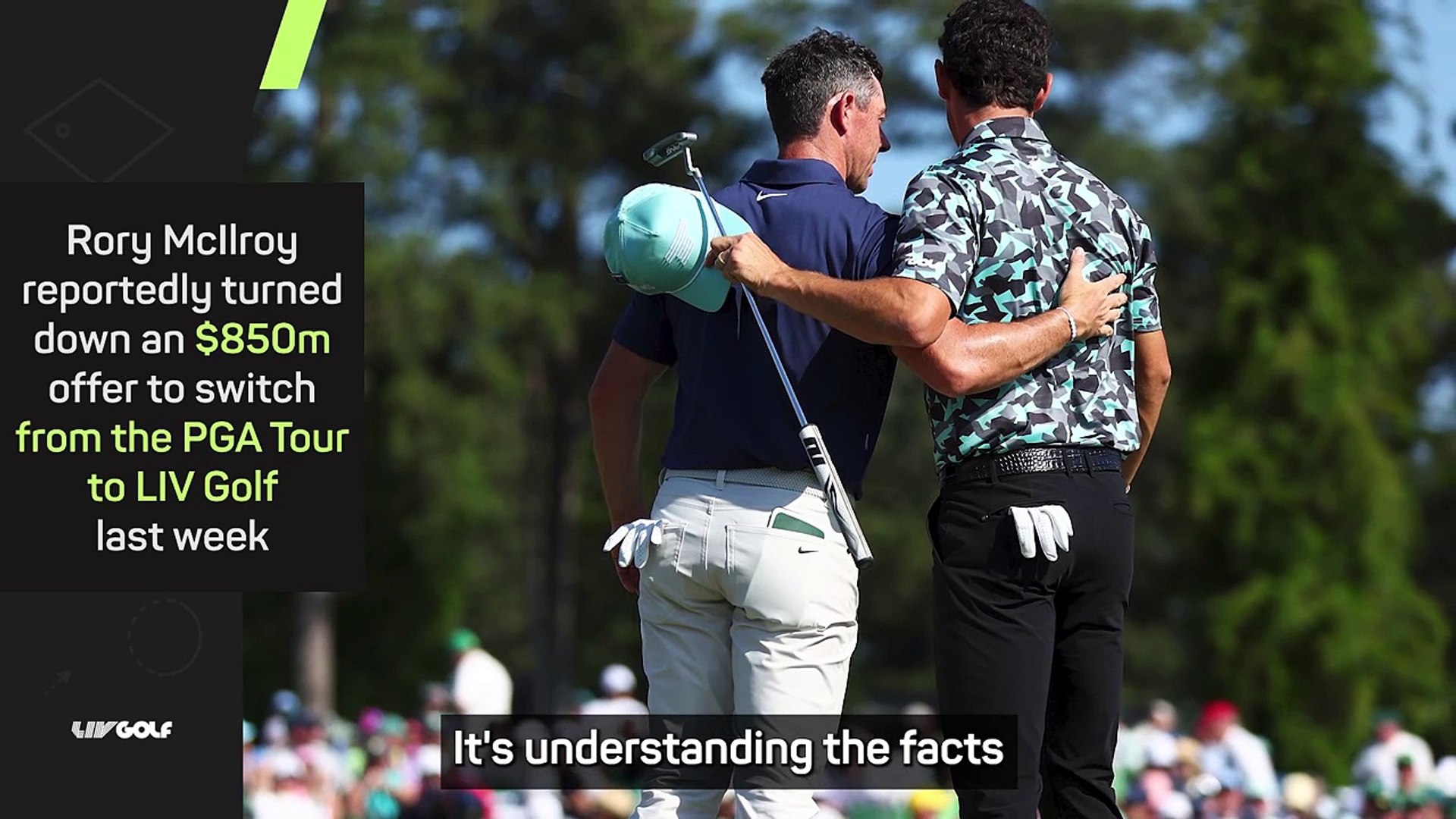 ⁣Norman dismisses McIlroy's m LIV offer as 'white noise'