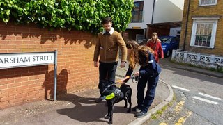 Maidstone guide dog trainer Hettie Hollister discusses what it takes to be a guide dog trainer