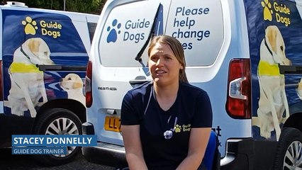Stacey Donnelly interview about Guide Dogs Maidstone