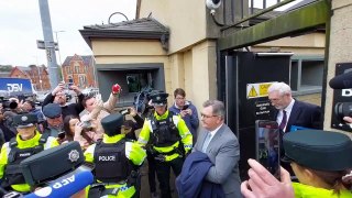 Sir Jeffrey Donaldson Leaves Newry Court