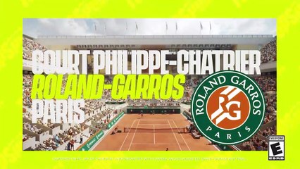 TopSpin 2K25 - 'Centre Court Pass' Season 1 Trailer