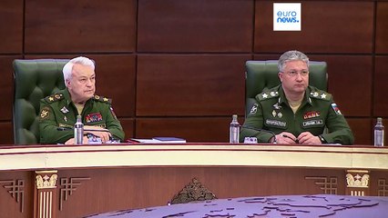 A Russian deputy defence minister appears in court on bribery charges