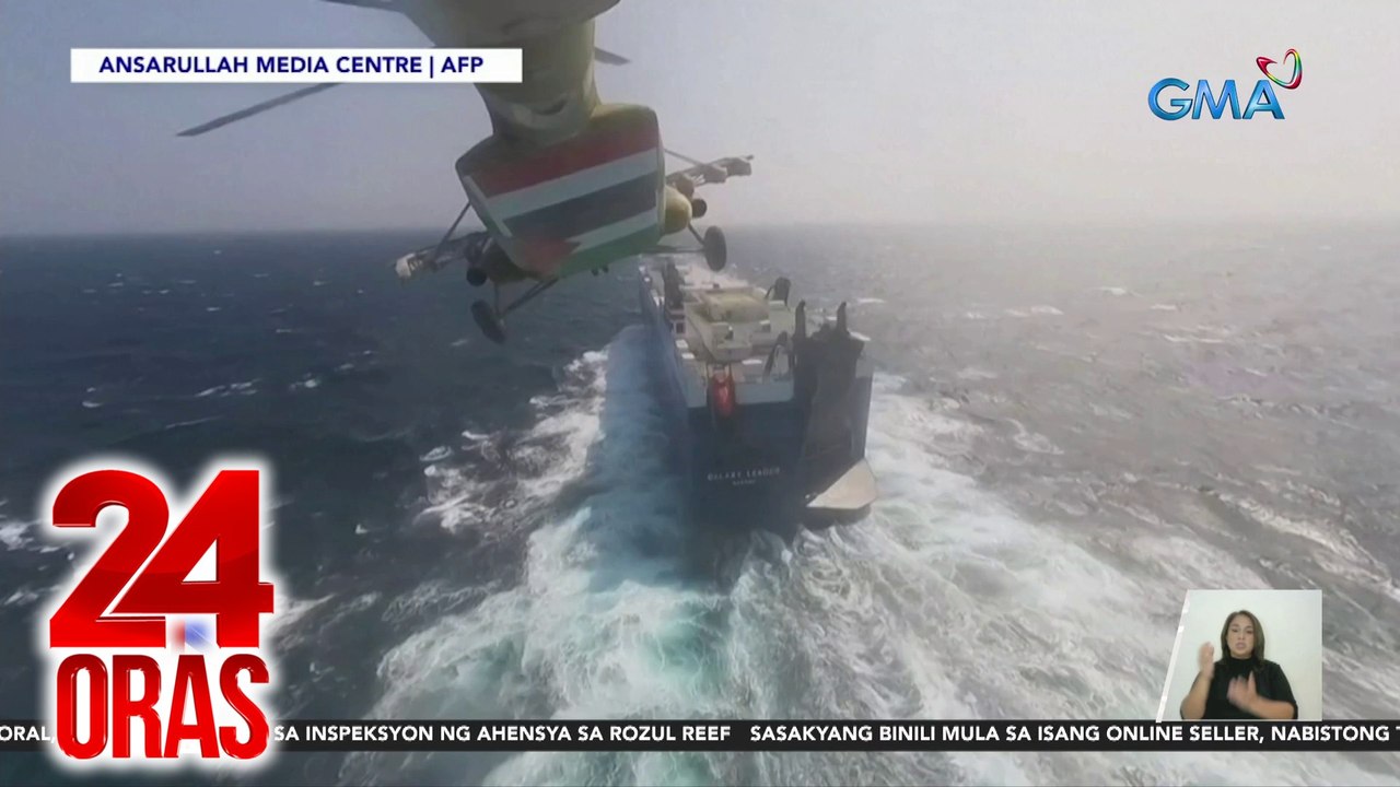 Pagpapadala ng pinoy seafarers sa Red Sea at Gulf of Aden, ipinagbawal ng DMW | 24 Oras