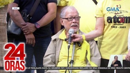 Dating senador Rene Saguisag, pumanaw na | 24 Oras