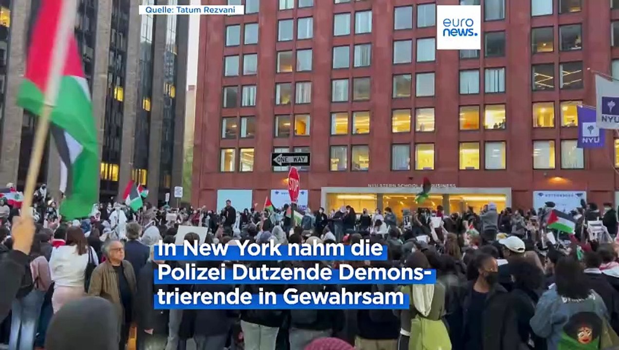 Studierende zeigen Solidarität: Proteste an US-Hochschulen weiten sich aus