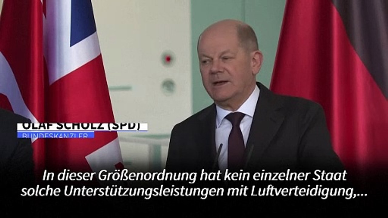 Scholz bleibt bei Nein zu Taurus-Lieferung für Ukraine