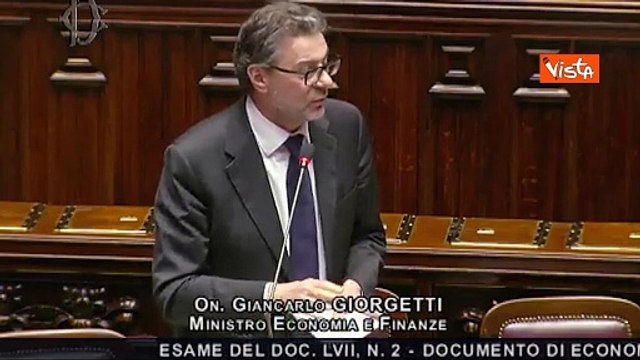 Giorgetti: Patto di stabilit?? Non soddisfa chi crede nel modello lsd , lassismo, debito e sussidi