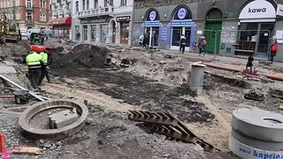 Kraków - remont ulic Zwierzynieckiej i Kościuszki
