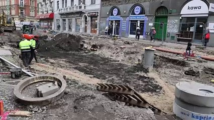 Kraków - remont ulic Zwierzynieckiej i Kościuszki