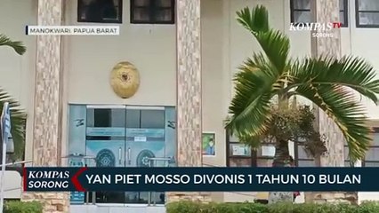 Mantan PJ Bupati Sorong Dihukum Lebih Ringan Dari Tuntutan Jaksa