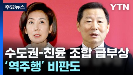與 '수도권 대표·친윤 원내대표' 급부상...'역주행' 비판도 / YTN