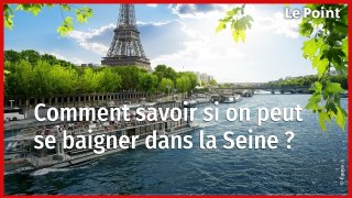 JO 2024 : Comment peut-on savoir si on peut se baigner dans la Seine ?
