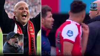 Atletico Madrid boss got physical with his Dutch counterpart after Feyenoord beat them in a friendly