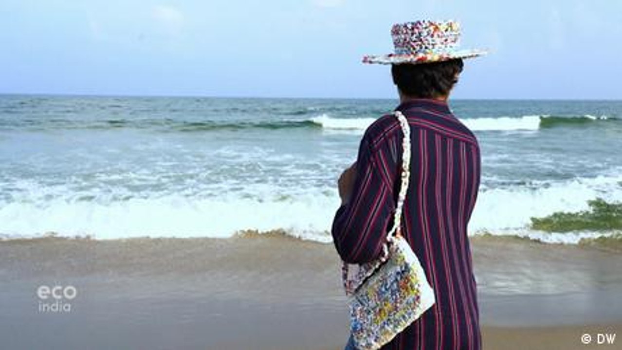 Turning plastic wrappers into practical items