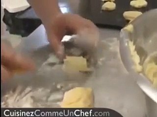 Recette de chef : sablé aux framboises et son caramel rouge