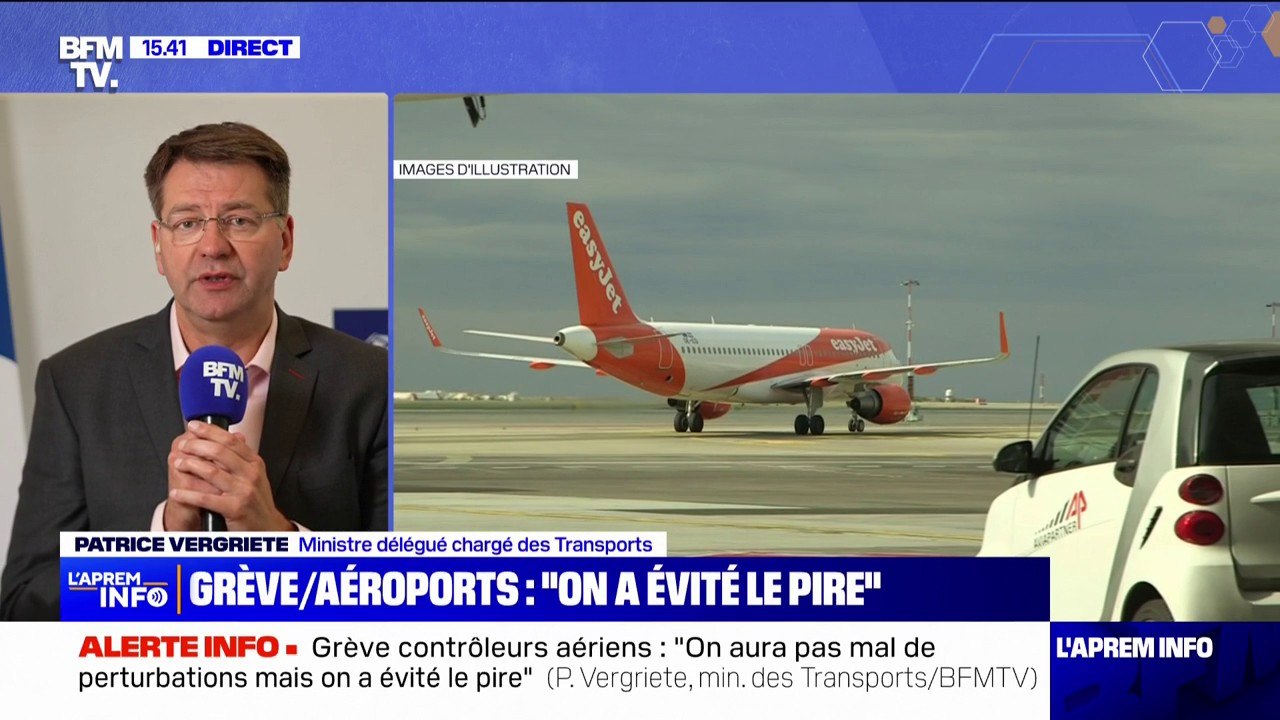 Grèves dans les transports: "Je suis assez serein pour les Jeux olympiques", assure Patrice Vergriete, ministre délégué chargé des Transports