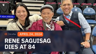 Former Senator Rene Saguisag dies at 84