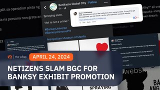 Art is…pre-approved? Filipinos online slam BGC for Banksy Universe promotion