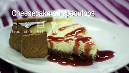Recette de cheesecake au spéculoos