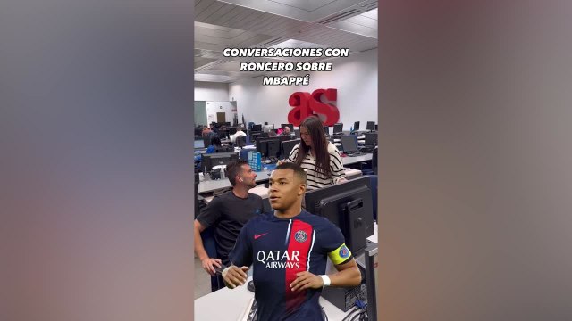 Conversaciones con Roncero en redacción sobre Mbappé