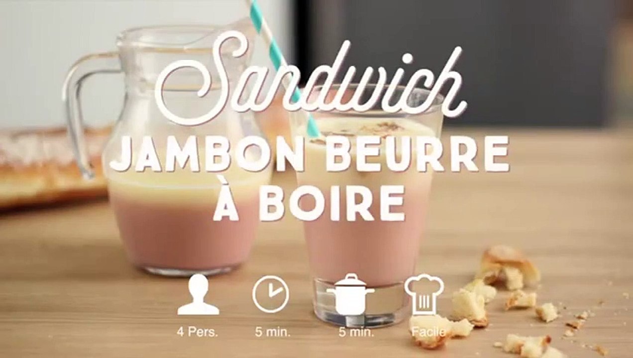 Sandwich jambon-beurre à boire - CuisineAZ