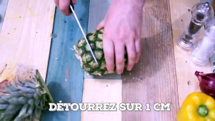 Poulet à l'ananas