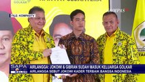 Airlangga Sebut Jokowi dan Gibran Sudah Masuk Keluarga Golkar