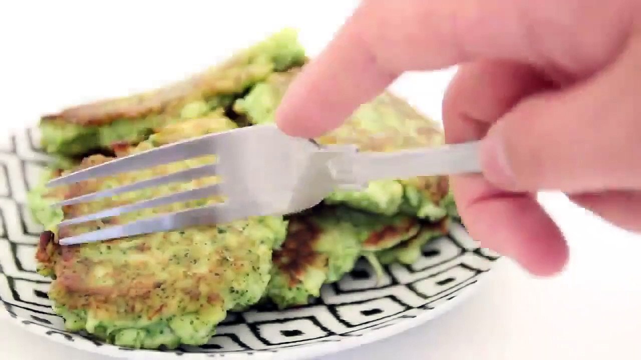 Galettes de brocoli au parmesan