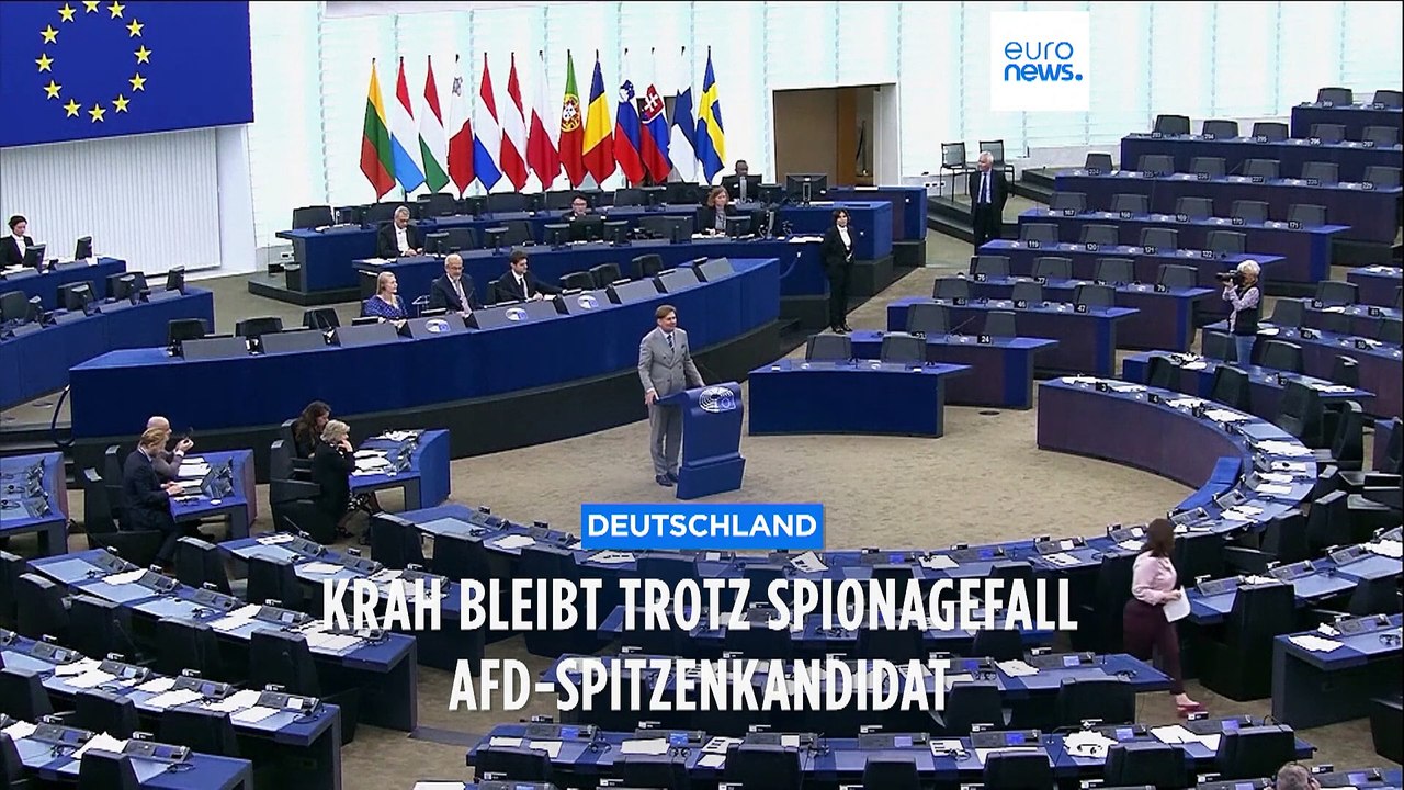 Nach Spionagevorwurf gegen Mitarbeiter: Krah will AfD-Spitzenkandidat für Europawahl bleiben