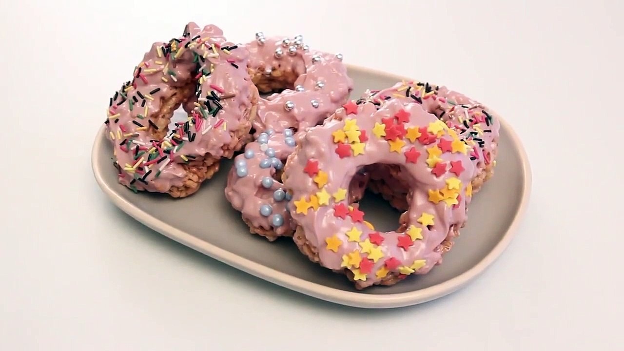 Donuts de riz soufflé