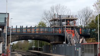 Garforth Train Station welcomes new bridge