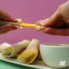 Cigares jambon-mimolette