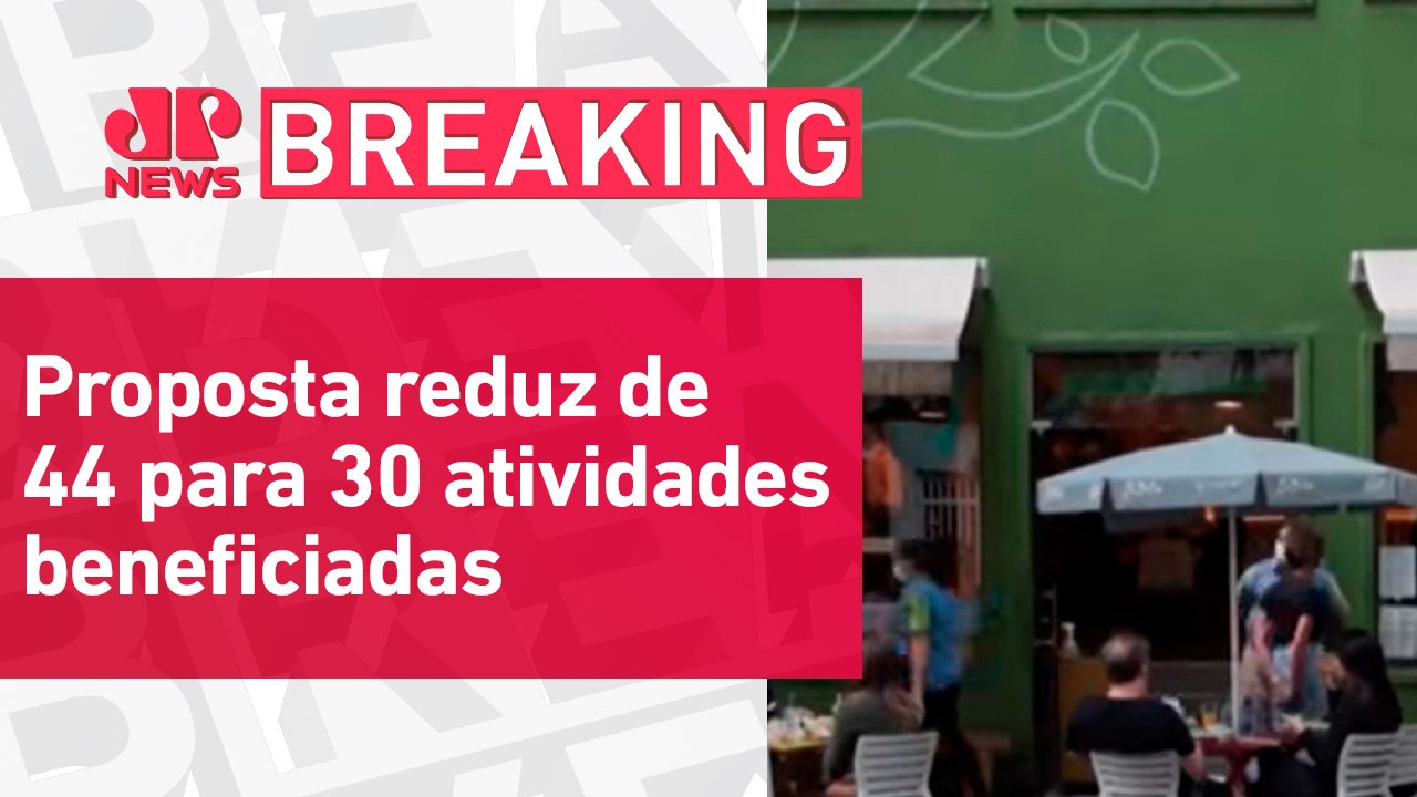 Câmara aprova projeto que reestrutura Perse | BREAKING NEWS