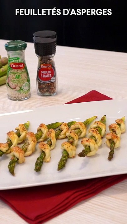 Feuilletés d'asperges