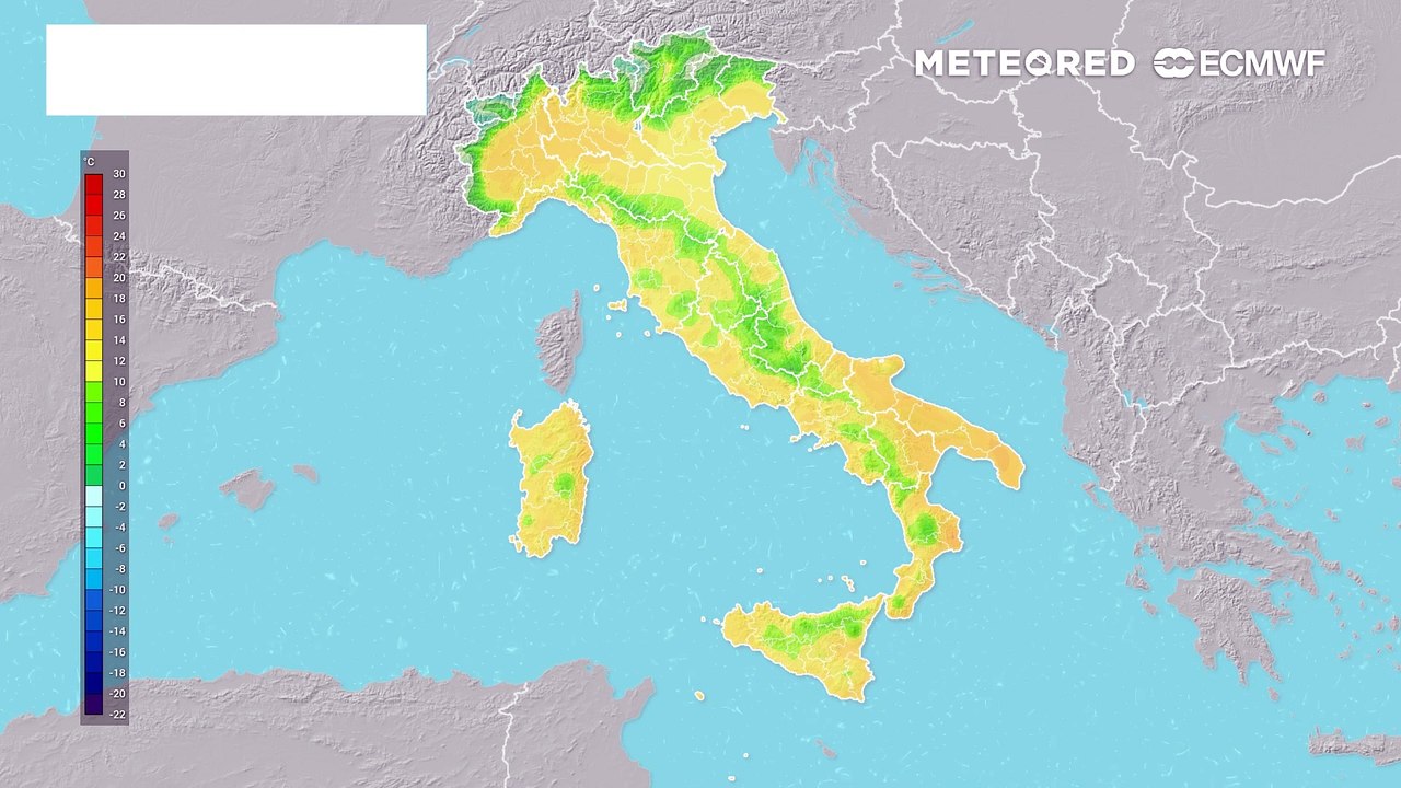 Mappa delle temperature